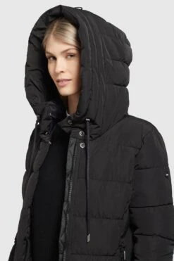 Khujo Wintermantels Wintermantel Gamber Dames Zwart -Khujo 0111d6b4a30306c71e6809ad548e5f2c