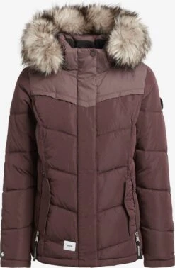 Khujo Winterjassen Winterjas Winsen Dames Bourgogne