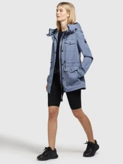 Khujo Parkas Tussenparka ELST Dames Blauw -Khujo 01e3380b3f7cad9e1c3b7ff3c322a507