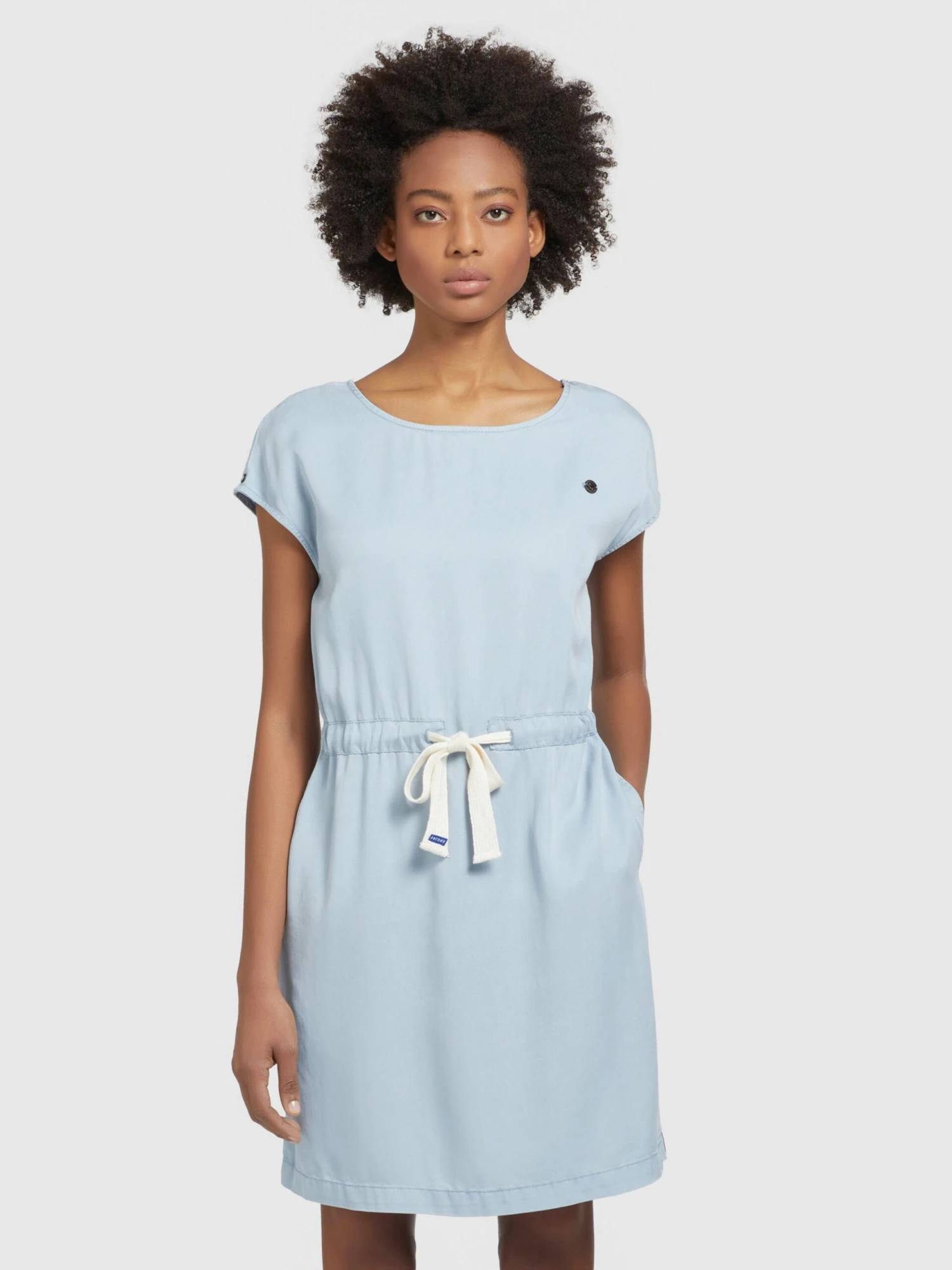 Khujo Zomerjurken Zomerjurk HEDIYE Dames Blauw 2 Khujo Zomerjurken Zomerjurk HEDIYE Dames Blauw - Afbeelding 2