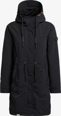 Khujo Tussenmantels Tussenmantel Adda2 Dames Zwart