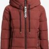 Khujo Winterjassen Winterjas Joilee Dames Pastelrood