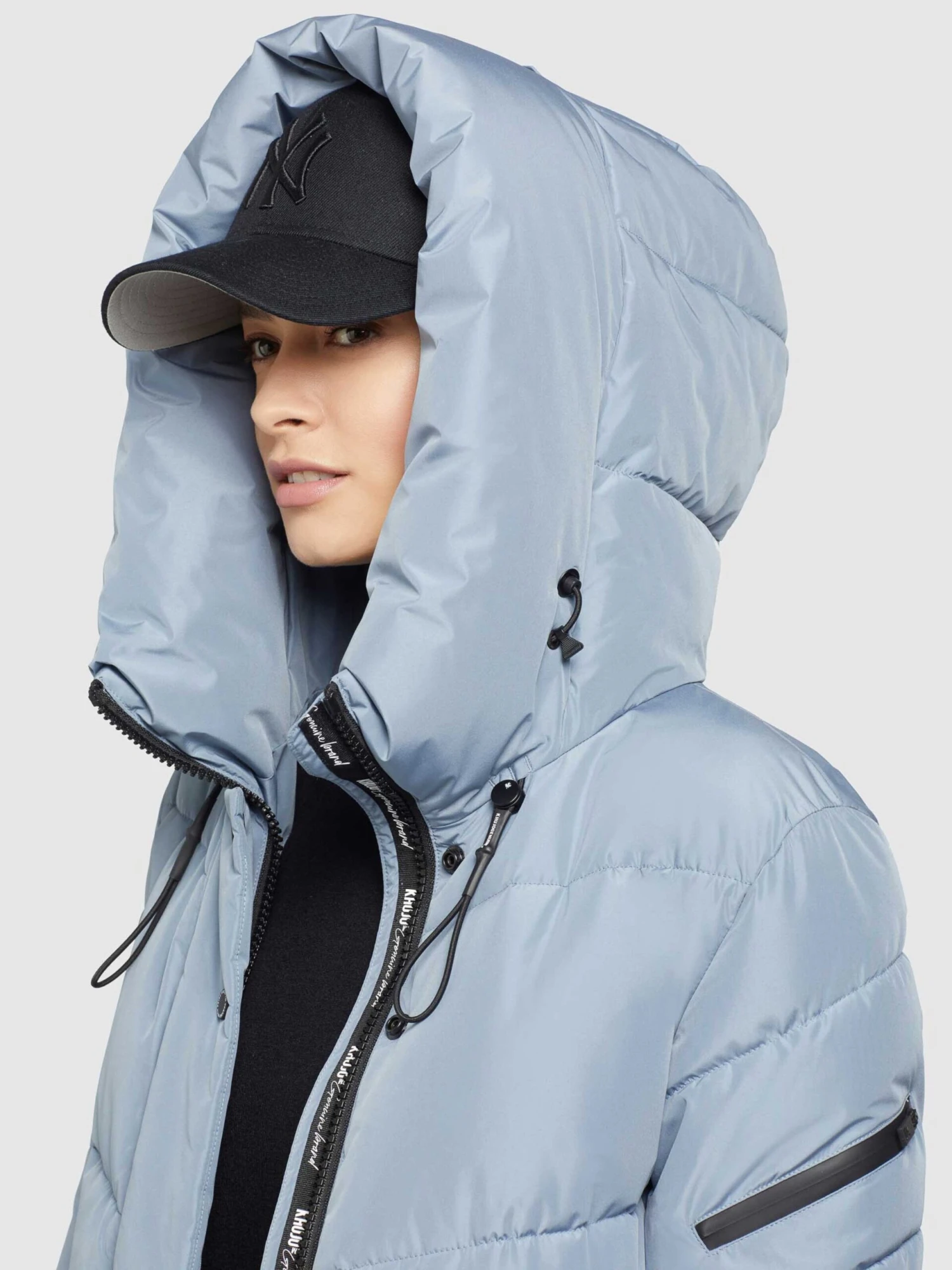 Khujo Winterjassen Winterjas Jordis 4 Dames Lichtblauw 7 Khujo Winterjassen Winterjas Jordis 4 Dames Lichtblauw - Afbeelding 7