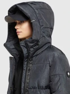 Khujo Wintermantels Wintermantel Dakota 2 Dames Nachtblauw -Khujo 0aac60a7670553dbb4004b61c1abb902