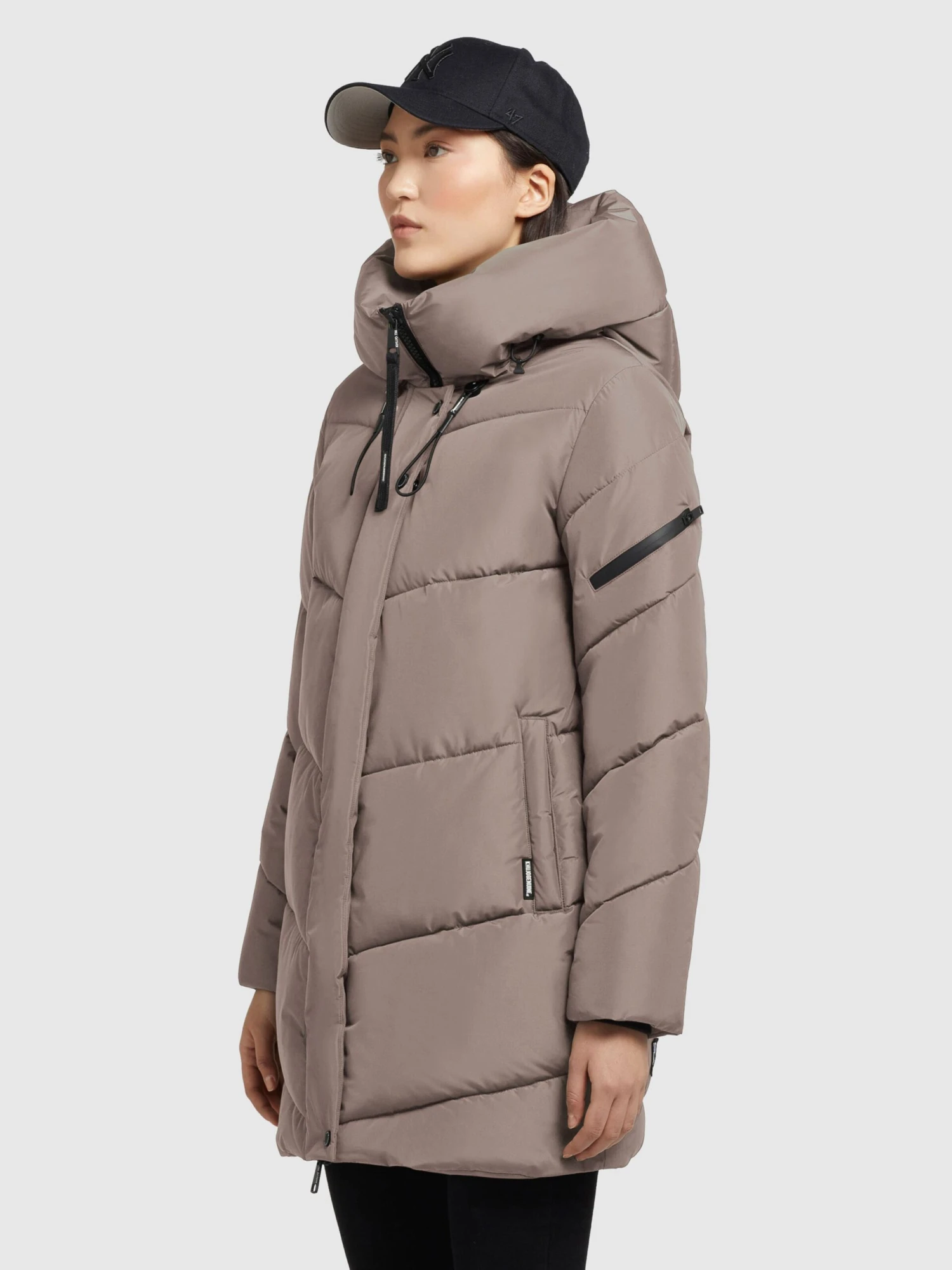 Khujo Winterjassen Winterjas Jordis 4 Dames Taupe 5 Khujo Winterjassen Winterjas Jordis 4 Dames Taupe - Afbeelding 5