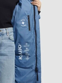 Khujo Wintermantels Wintermantel Julina Dames Blauw -Khujo 13ee5f0a0936d6c34187fddf6bf76903