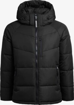 Khujo Winterjassen Winterjas Croon Heren Zwart