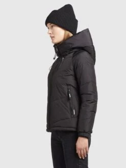Khujo Winterjassen Winterjas Esila Dames Zwart -Khujo 1766c088b27276b10da703d42a1e2890