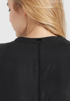 Khujo Blousejurken Blousejurk Crepes Dames Zwart -Khujo 1cfc3dc9dd113d3a7fb4b35c94e2934d