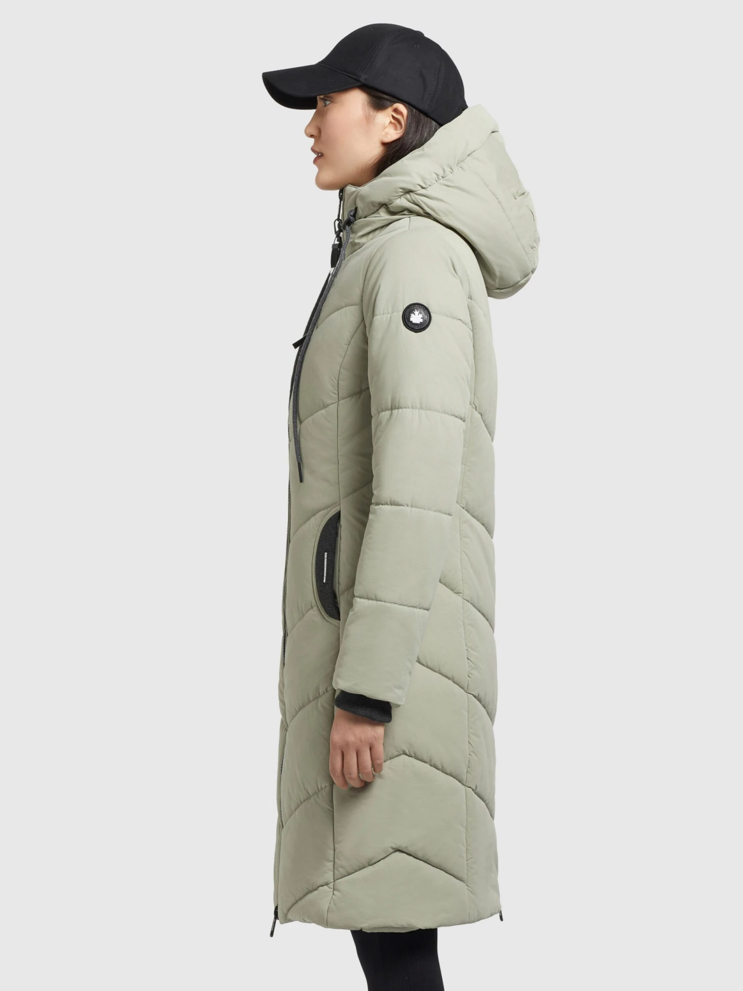 Khujo Wintermantels Wintermantel Aribay 3 Dames Pastelgroen 5 Khujo Wintermantels Wintermantel Aribay 3 Dames Pastelgroen - Afbeelding 5