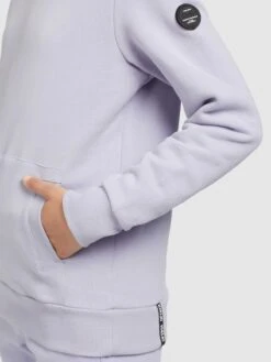 Khujo Hoodies Sweatshirt Rhabea Dames Lavendel -Khujo 1ef742c77f4c1982ee929bb72b143aeb