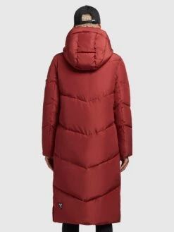 Khujo Tussenmantels Tussenmantel Dames Donkerrood -Khujo 1fbf2159c3abeb4a82184026c8c500b4