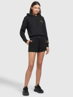 Khujo Shorts Regular Broek Dames Zwart -Khujo 22dee87760d8a293ad2fd3bb73fb4dd5