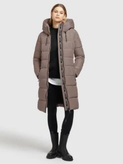 Khujo Wintermantels Wintermantel Jilias 3 Dames Bruin 13 Khujo Wintermantels Wintermantel Jilias 3 Dames Bruin -Khujo 24706eff48e32f3514878c7c744c5038