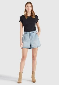 Khujo Jeans Loosefit Bandplooi Jeans Cambel Dames Blauw 13 Khujo Jeans Loosefit Bandplooi Jeans Cambel Dames Blauw -Khujo 24a70484c91908baaafbe893d673963a