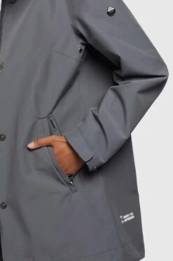 Khujo Tussenmantels Tussenmantel Artisa Dames Rookgrijs -Khujo 2557c7bc68b17eb990f826e03a93a0af