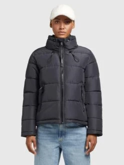 Khujo Winterjassen Winterjas Tuba 3 Dames Smoky Blue -Khujo 25aec7368e5d9ebdab478410c578e586