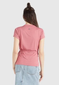 Khujo T-shirts Shirt Leticia Dames Pink -Khujo 280e973a097c2c17254aba0c484f3845