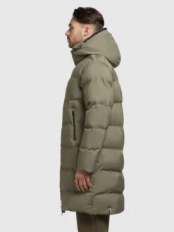 Khujo Wintermantels Winterjas Crew Heren Olijfgroen -Khujo 2a30ffc563c5f0fa9c9909c8e253fdb9