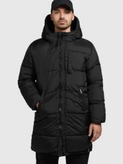 Khujo Parkas Winterparka Terra Heren Zwart -Khujo 2a4ffb9a8648128f6e5aaf9ae03c049c