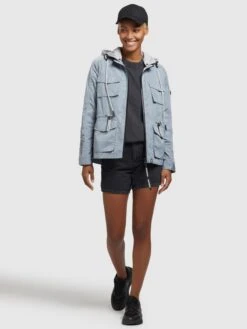 Khujo Tussenjassen Tussenjas FLAMES Dames Lichtblauw -Khujo 308e8067b8252825da4dd455dece3189