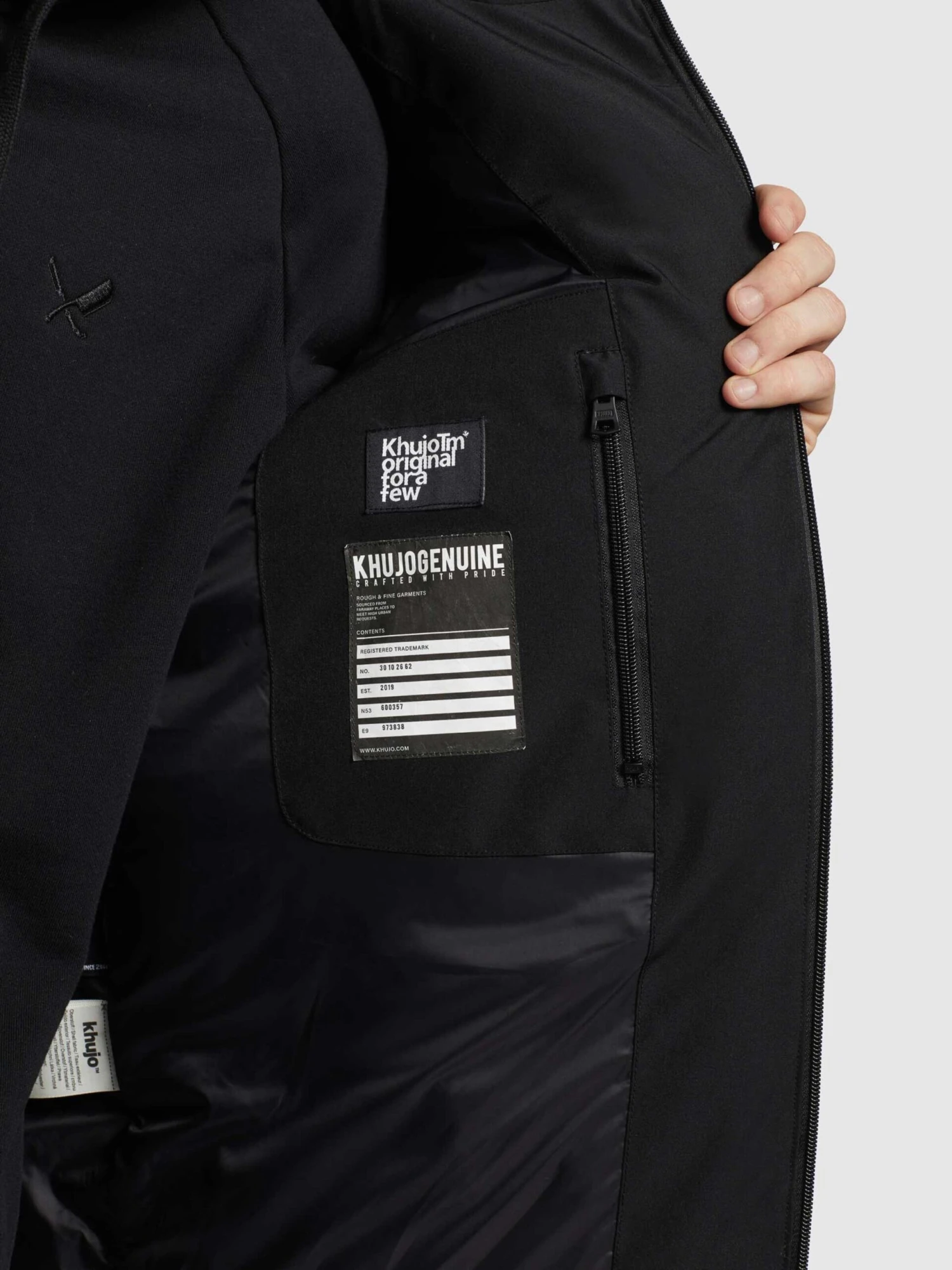 Khujo Winterjassen Winterjas Turrel Heren Zwart 8 Khujo Winterjassen Winterjas Turrel Heren Zwart - Afbeelding 8