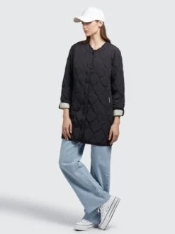 Khujo Tussenmantels Tussenmantel SIRA Dames Zwart -Khujo 352831d148bd2fcd530adf1252c57dac