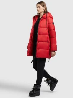 Khujo Winterjassen Winterjas Franee Dames Rood 10 Khujo Winterjassen Winterjas Franee Dames Rood -Khujo 360abbe29614bd29e71847c71edcd280
