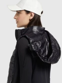 Khujo Bodywarmers Bodywarmer Fabia Dames Zwart -Khujo 3951f80e57dfd95c4dd00957f42ac501