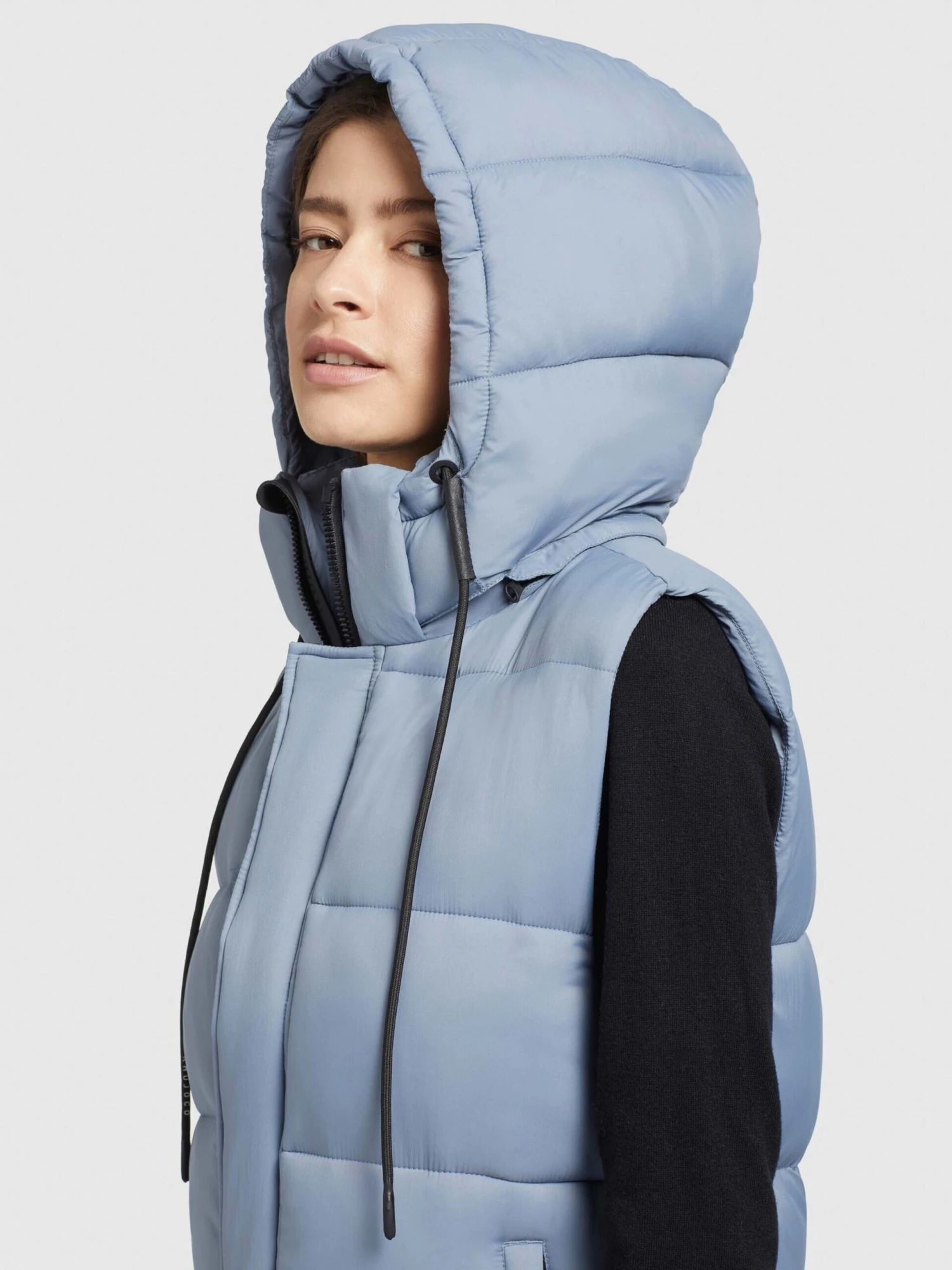 Khujo Bodywarmers Bodywarmer Eden Dames Lichtblauw 7 Khujo Bodywarmers Bodywarmer Eden Dames Lichtblauw - Afbeelding 7