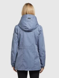 Khujo Parkas Tussenparka ELST Dames Blauw -Khujo 3bd8c30c627e6389fedd0ec5ee4c1ebb