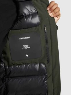 Khujo Wintermantels Wintermantel Charlyn 3 Dames Kaki -Khujo 3c77c9aba920456d4f19a2f3266467c0