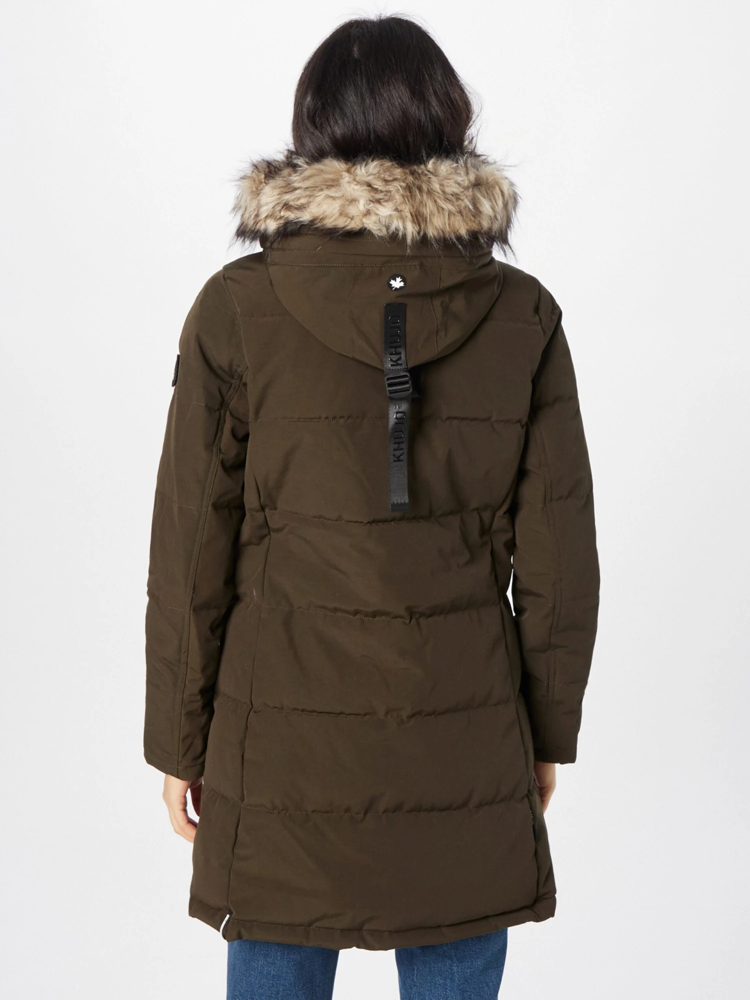 Khujo Wintermantels Wintermantel Cloren Dames Olijfgroen 3 Khujo Wintermantels Wintermantel Cloren Dames Olijfgroen - Afbeelding 3