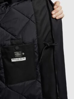 Khujo Wintermantels Winterjas Tuck Heren Zwart -Khujo 440df6fbccf0f6b3bc4b113a7bc30ee6