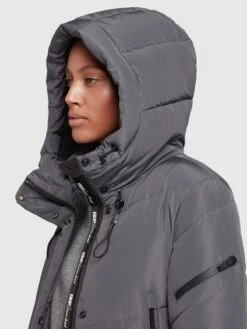 Khujo Tussenmantels Tussenmantel Dames Basaltgrijs -Khujo 4457cbcd78b313f7d9ee47f9d8458f98