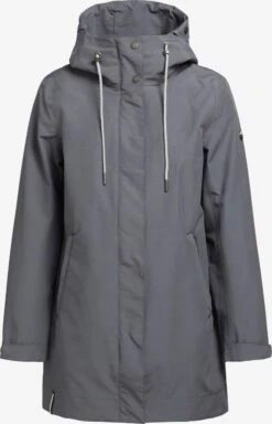 Khujo Tussenmantels Tussenmantel Artisa Dames Rookgrijs