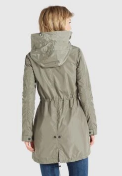 Khujo Parkas Tussenparka CATHARINA Dames Kaki -Khujo 46b6c7453757beb54d4e22523854cebb