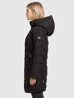 Khujo Wintermantels Wintermantel Delinas Dames Zwart -Khujo 46f0d5cbe970afefcadd7e7e8c3aa53a