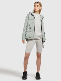 Khujo Tussenjassen Tussenjas FLAMES Dames Pastelgroen -Khujo 4768b0e78b94a3e81b00bb6ad59a7b94