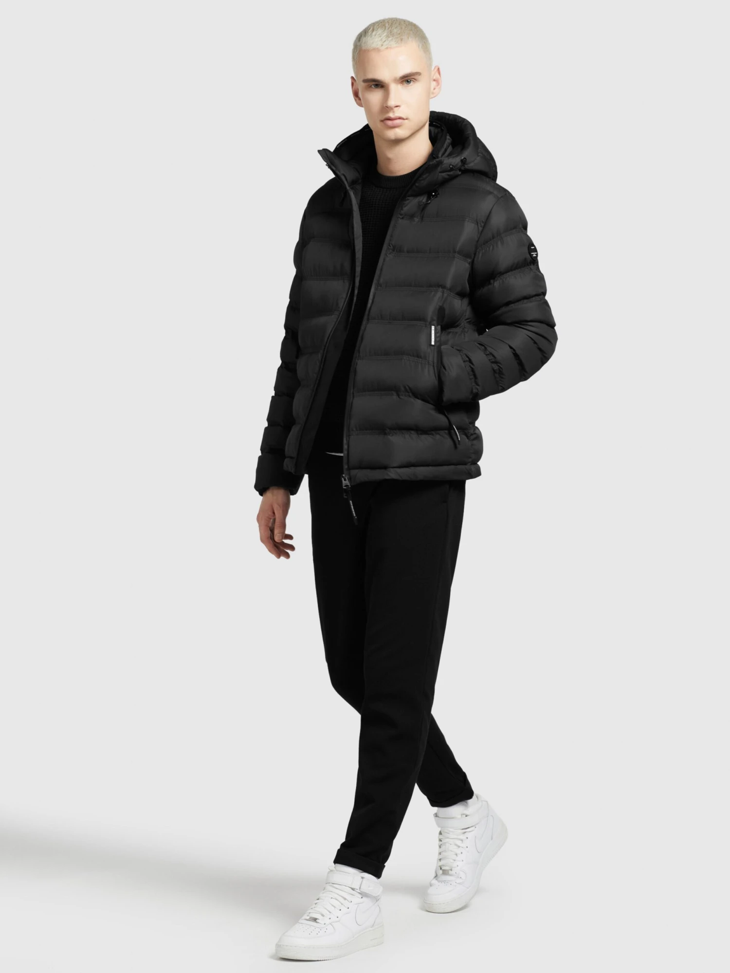 Khujo Winterjassen Winterjas Gamer Heren Zwart 6 Khujo Winterjassen Winterjas Gamer Heren Zwart - Afbeelding 6