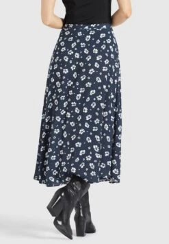Khujo Maxi Rokken Rok Hepke Dames Navy / Nachtblauw -Khujo 4ff7ed5270625b29e96e0eb4e6e4a421