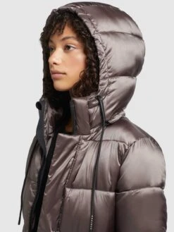 Khujo Wintermantels Wintermantel Julina Dames Taupe 14 Khujo Wintermantels Wintermantel Julina Dames Taupe -Khujo 50fa37dd08015491545046b23821dad7