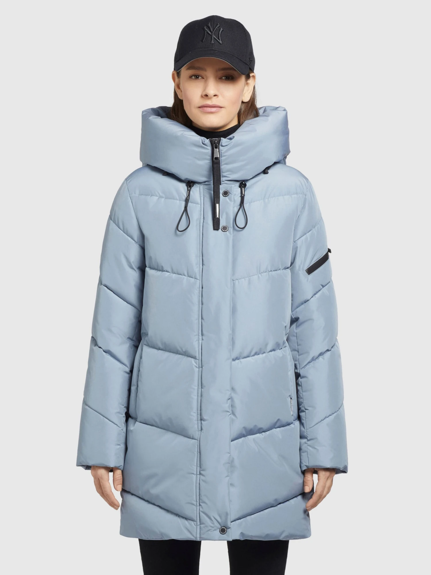 Khujo Winterjassen Winterjas Jordis 4 Dames Lichtblauw 2 Khujo Winterjassen Winterjas Jordis 4 Dames Lichtblauw - Afbeelding 2