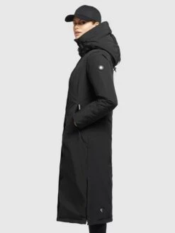 Khujo Wintermantels Wintermantel ABELLA Dames Zwart -Khujo 52f994daf432f0279bc0ecd80dd4487b