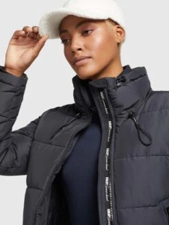 Khujo Winterjassen Winterjas Tuba 3 Dames Smoky Blue -Khujo 5865cb009f81a668e0d98ad0ccb9d914