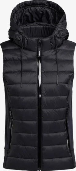 Khujo Bodywarmers Bodywarmer Fabia Matt Dames Zwart