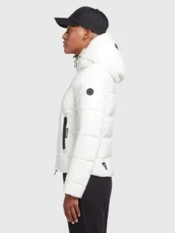 Khujo Winterjassen Winterjas Fala Dames Wit -Khujo 5ac3185256044bdec316dec09590d4f9