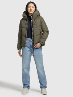 Khujo Winterjassen Winterjas Esila Dames Kaki 10 Khujo Winterjassen Winterjas Esila Dames Kaki -Khujo 5bff01d3346dbc20c68791d5178d178a