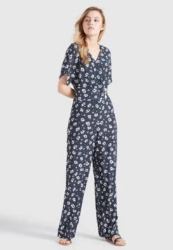 Khujo Lange Jumpsuits Jumpsuit Borgia Dames Marine -Khujo 61838bfa169a4deaeb648d1d12bc2171