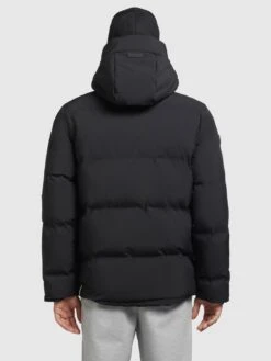 Khujo Winterjassen Winterjas Cann Heren Zwart -Khujo 64d264460464d9edeb10eca19c7e73bf